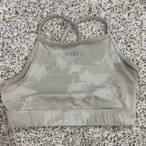 NOBULL Women's Camo Sports Bra - Tan